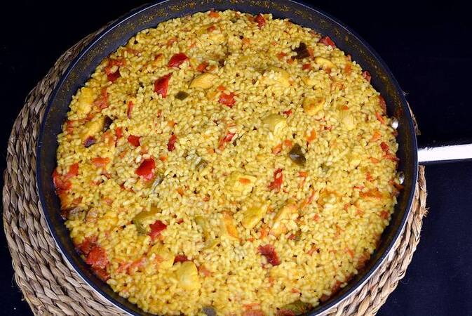 Receta de arroz con pollo al curry