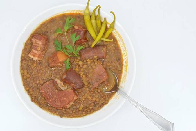 Receta de lentejas a la riojana