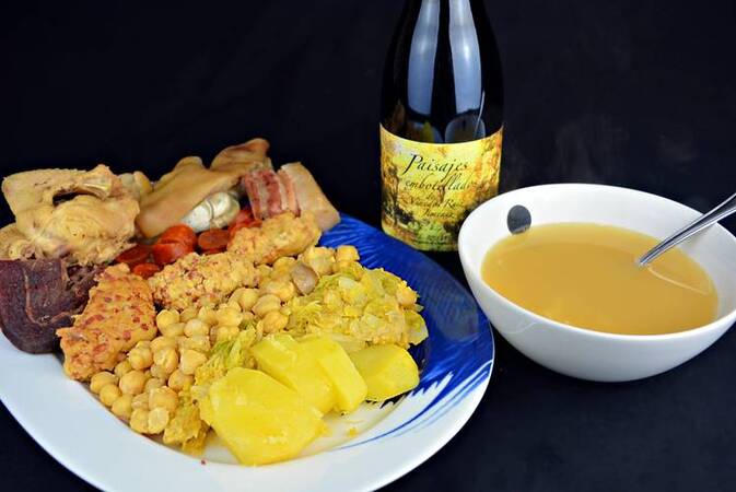 Receta del cocido maragato