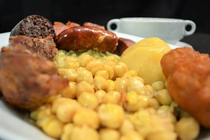 Receta del cocido madrileño