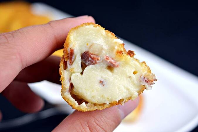 Cómo hacer croquetas de jamón y queso