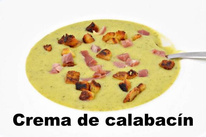 Cómo hacer crema de calabacín
