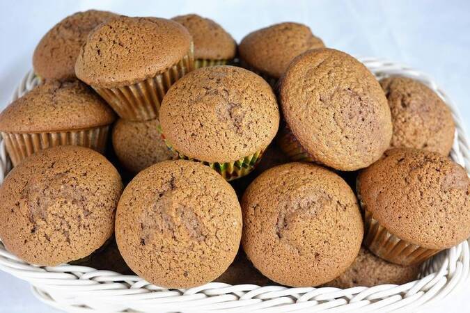 MAGDALENAS DE CHOCOLATE CON LECHE