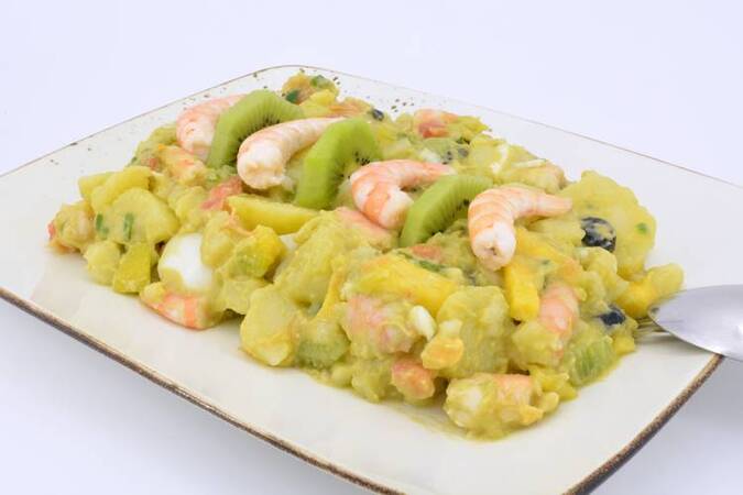 ENSALADILLA DE AGUACATE SIN MAYONESA