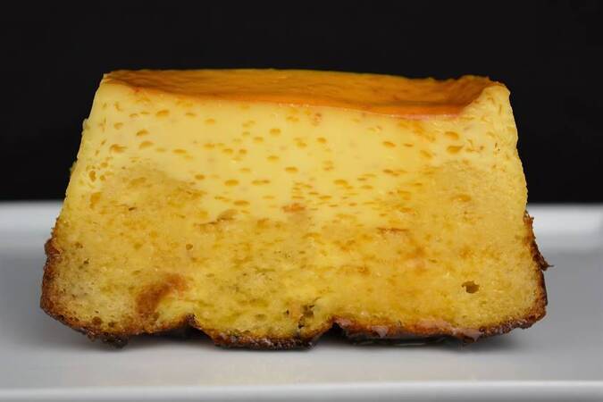 PUDIN DE BIZCOCHO Y LECHE CONDENSADA