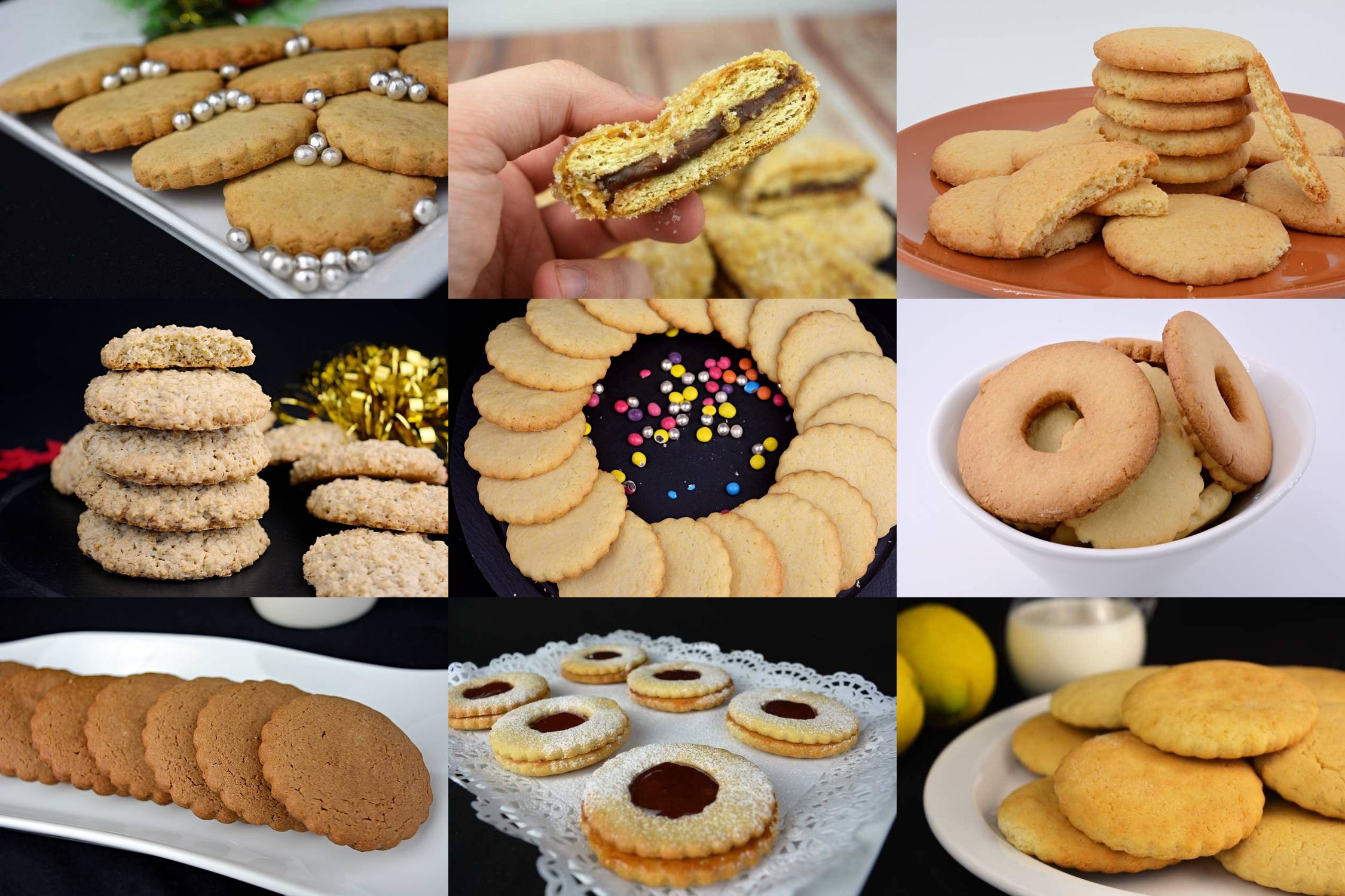 10 recetas de galletas para hacer los niños